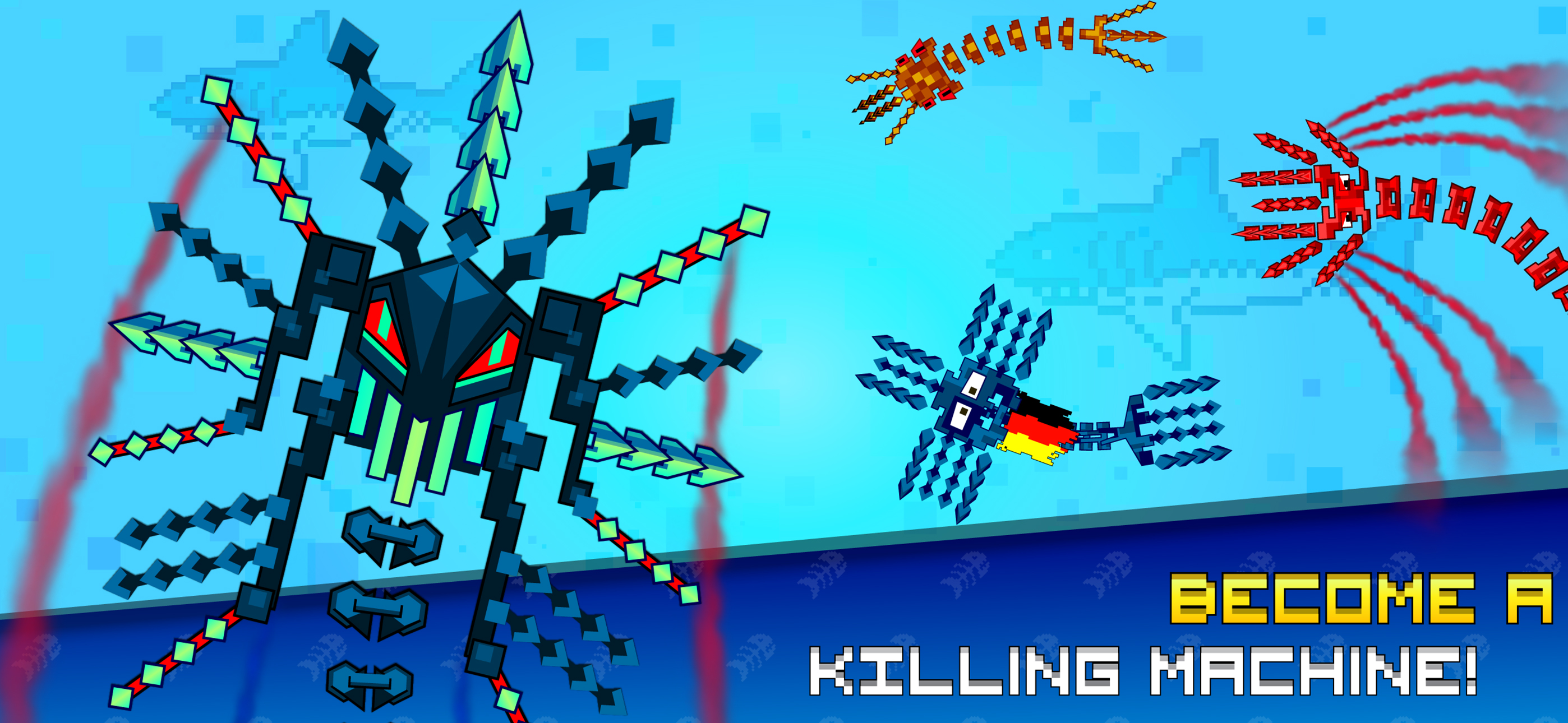 Pixel Sword Fish screenshot 4